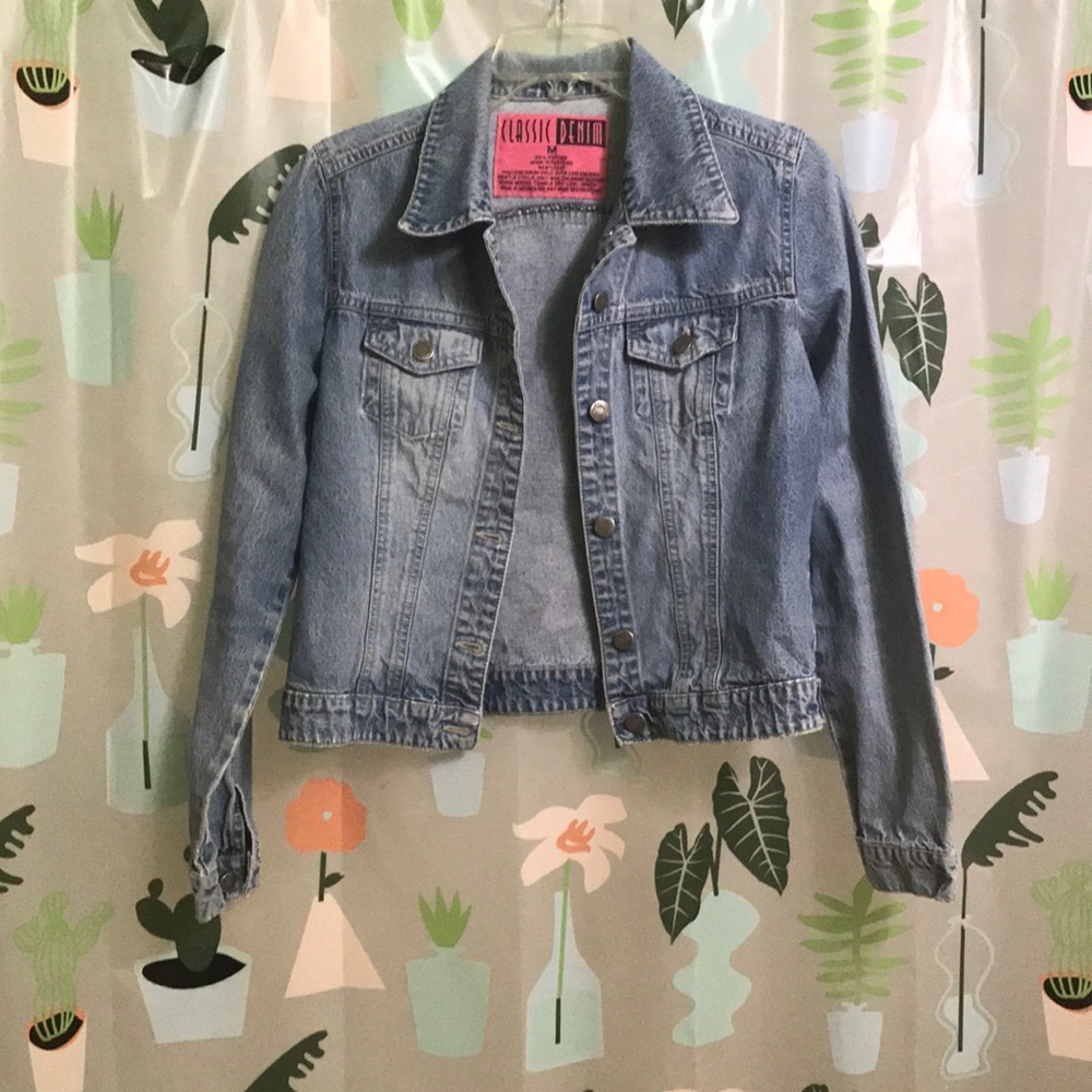 Classic denim jean jacket